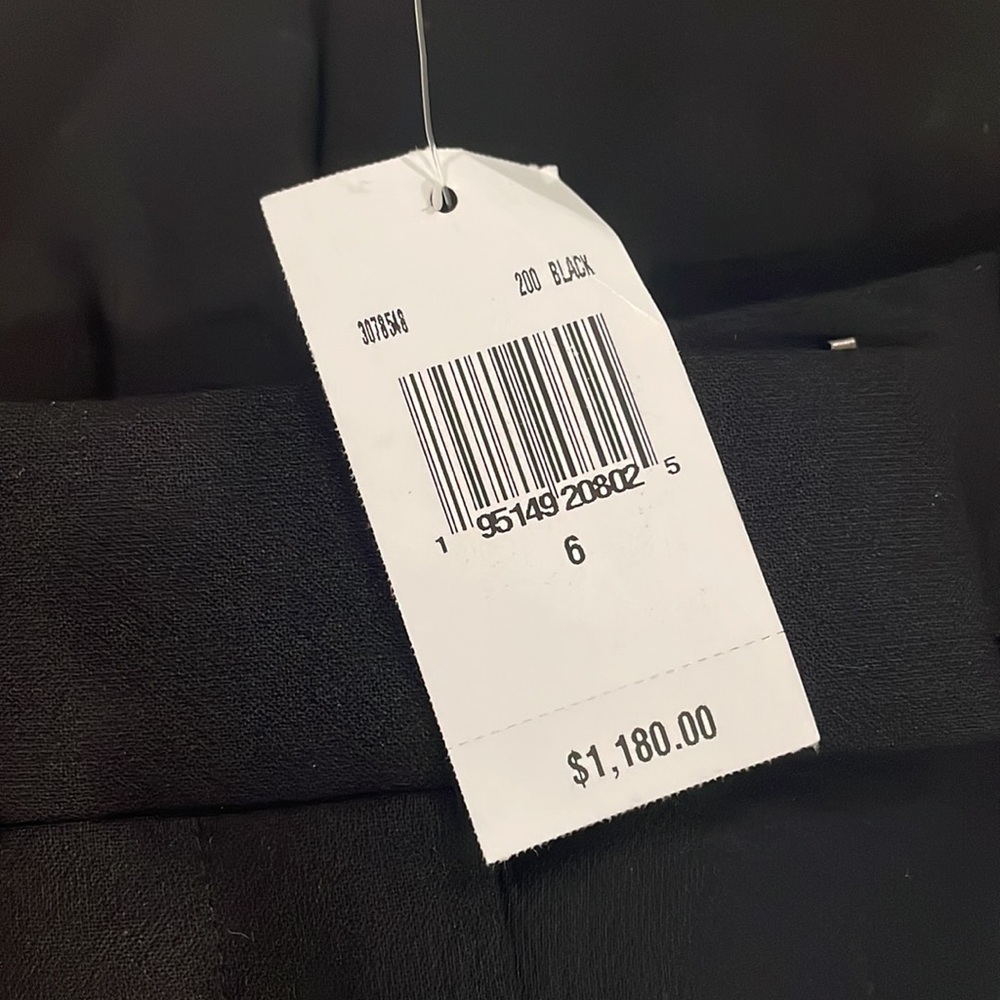 KHAITE Black Wide Leg Pants RUNS SMALL - Picture 8 of 11